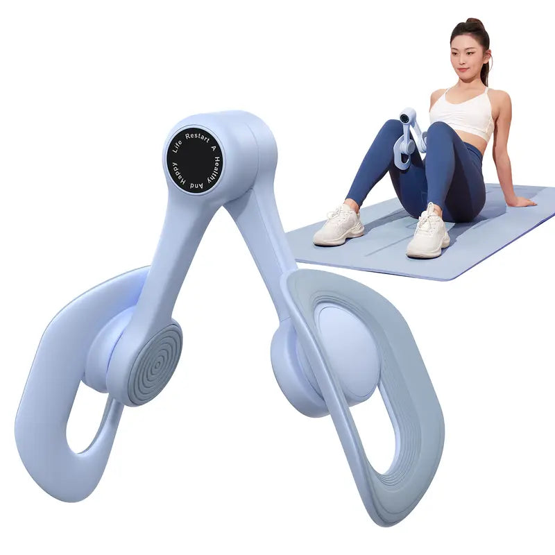 Thigh Trainer Home Fitness Equipment for Inner Thigh, Legs, Arms, Arm Trimmers Optional Versions: Standard, Strap, Smart Counter Blue Summervibes