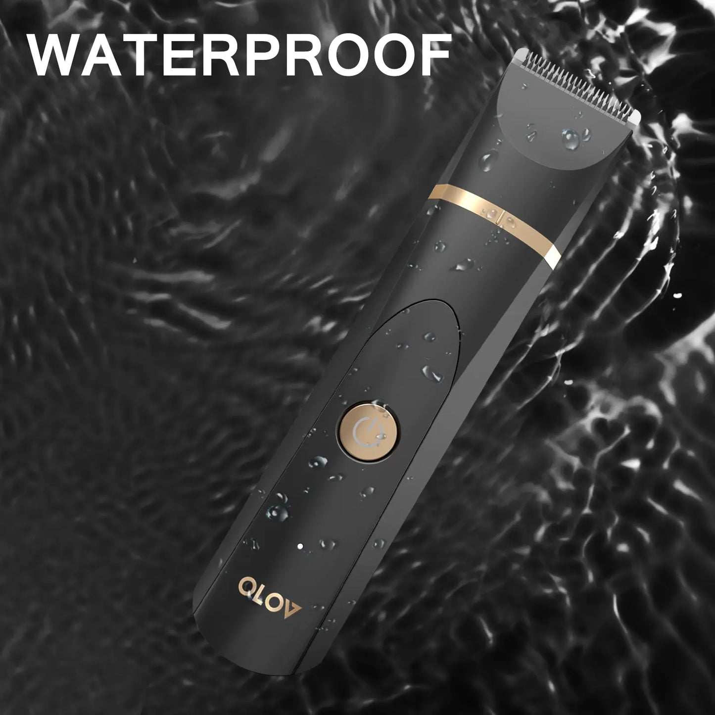 Anti-Nick Body & Ball Trimmer - SafeCeramic Blade Groomer for Men