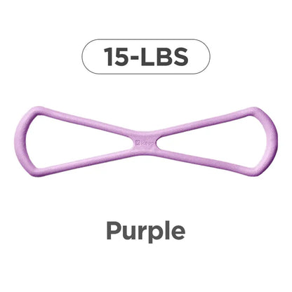 Keep Resistance Bands Figure 8 Exercise Bands for Women 8 Shaped TPE Material for Arms Chest Expander Yoga Gym Fitness Muscle Training SummerVibes